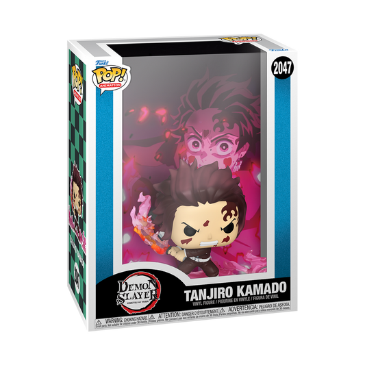 Funko Pop Poster! Tanjiro Kamado - Demon Slayer #2047 - Hot Topic Barcode