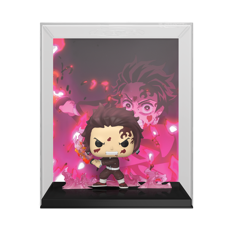 Funko Pop Poster! Tanjiro Kamado - Demon Slayer #2047 - Hot Topic Barcode
