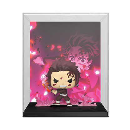 Funko Pop Poster! Tanjiro Kamado - Demon Slayer #2047 - Hot Topic Barcode