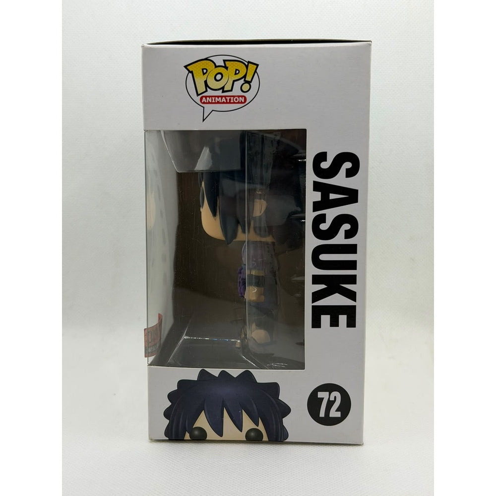 Funko Pop! Sasuke - Naruto Shippuden #72 Hot Topic Pre Release with barcode FM 151030 - sticker peeling