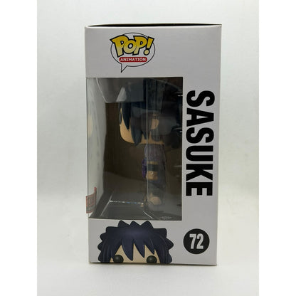 Funko Pop! Sasuke - Naruto Shippuden #72 Hot Topic Pre Release with barcode FM 151030 - sticker peeling
