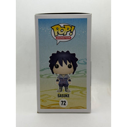 Funko Pop! Sasuke - Naruto Shippuden #72 Hot Topic Pre Release with barcode FM 151030 - sticker peeling