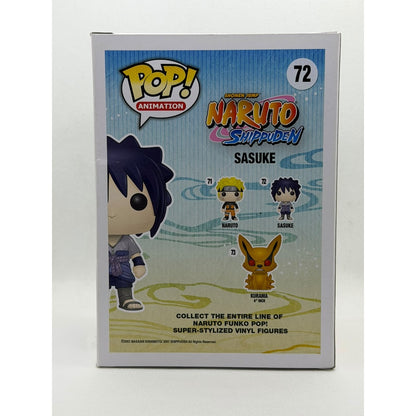 Funko Pop! Sasuke - Naruto Shippuden #72 Underground barcode FM 151030