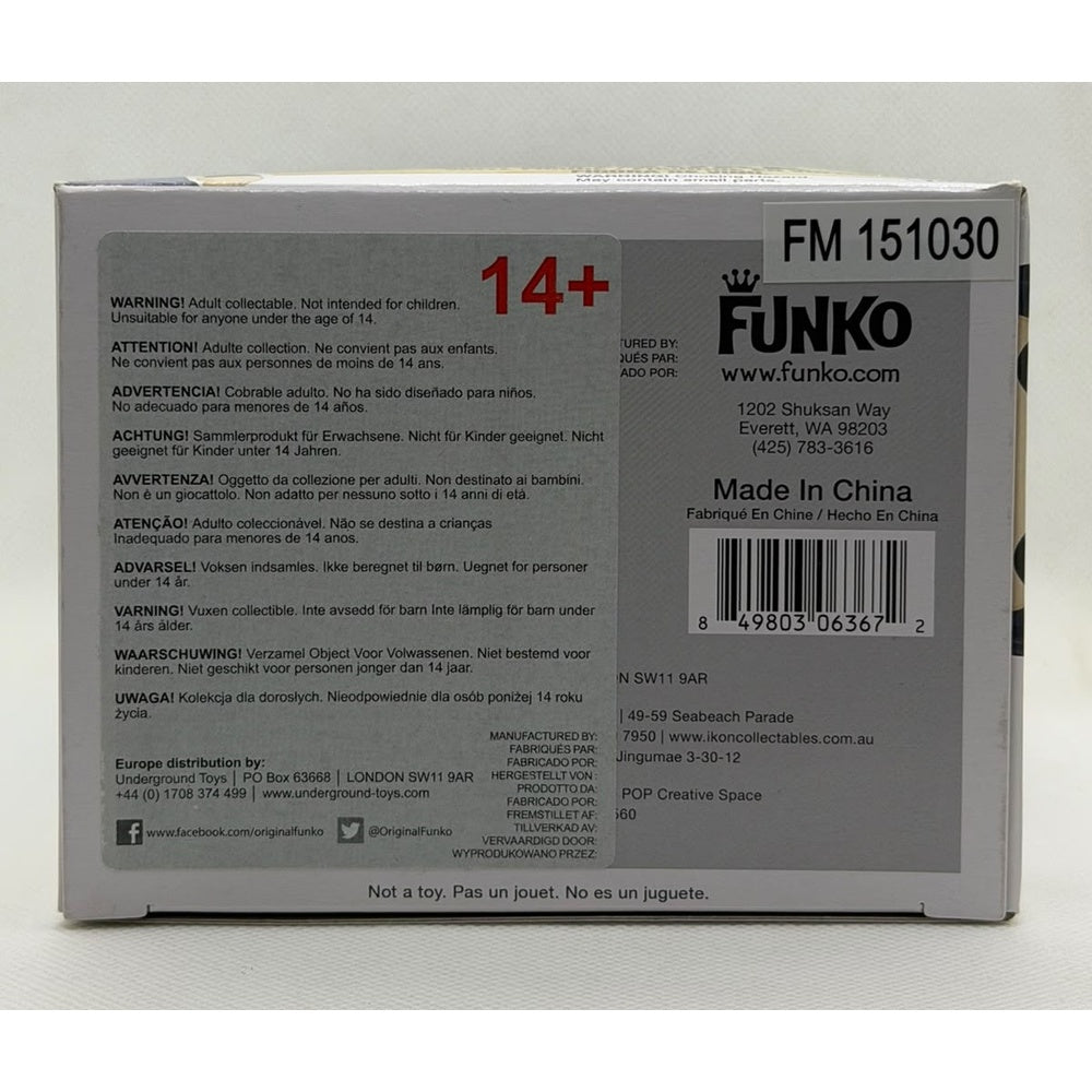 Funko Pop! Sasuke - Naruto Shippuden #72 Underground barcode FM 151030