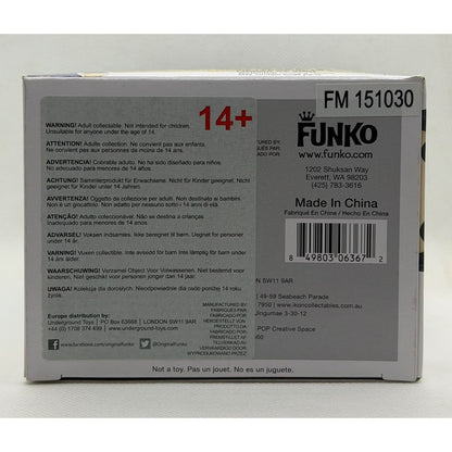 Funko Pop! Sasuke - Naruto Shippuden #72 Underground barcode FM 151030