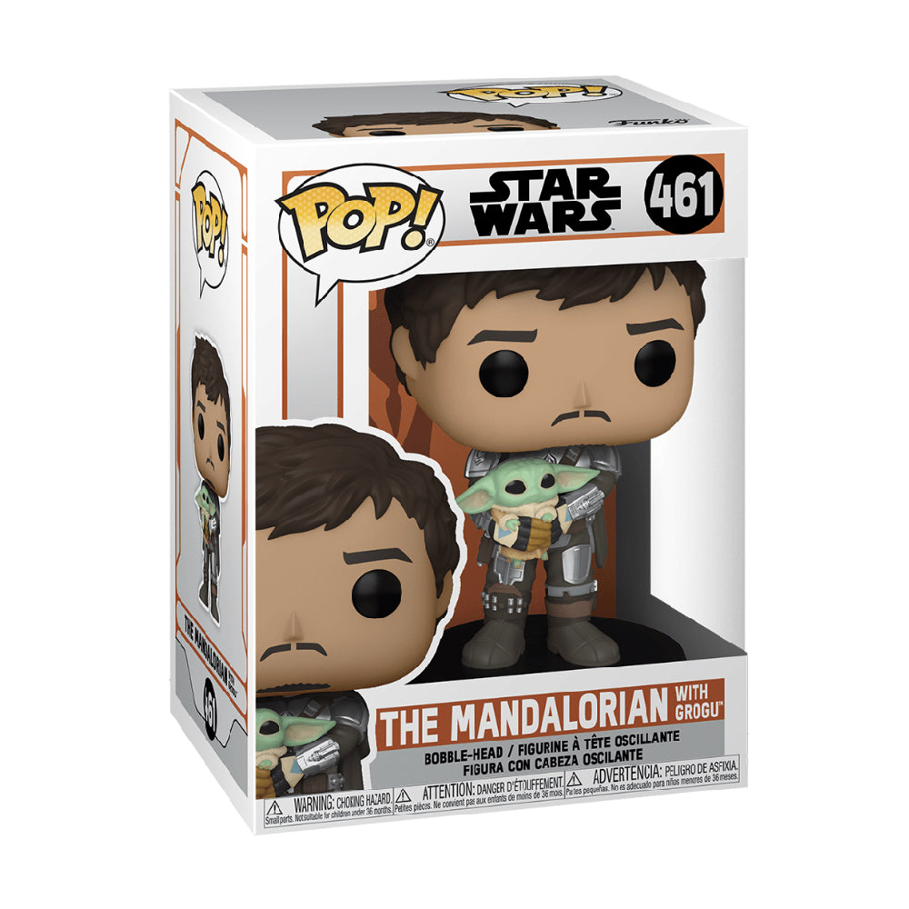 Funko POP! The Mandalorian with Grogu - Star Wars #461