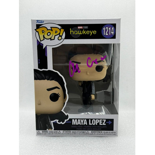 Funko POP! Maya Lopez - Hawkeye #1214 - signed by Alaqua Cox at POP Con 2024 Dubai