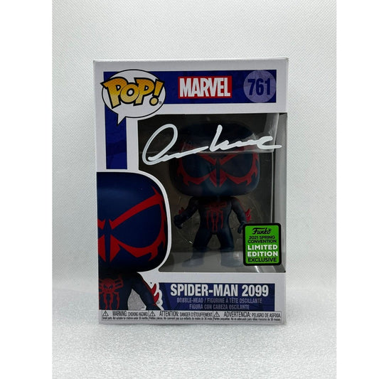 Funko POP! Spider-Man 2099 - Marvel #761- signed by Oscar Isaac at MEFCC 2024 Abu Dhabi UAE
