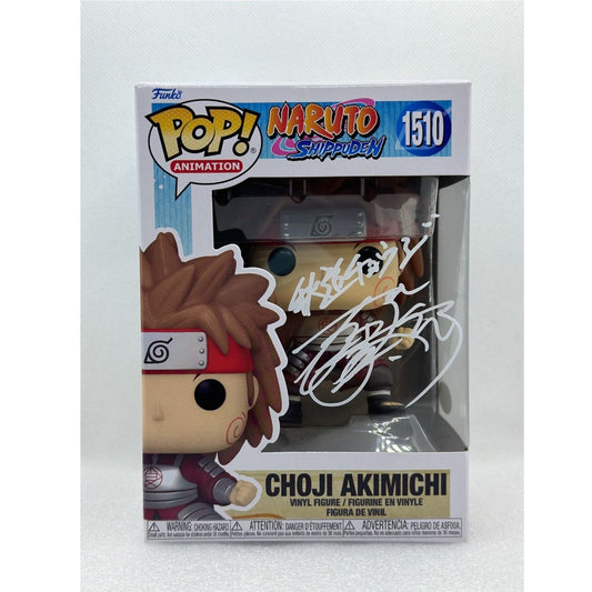 Funko POP! Choji Akimichi - Naruto Shippuden #1510 - Signed by Kentarō Itō JVA - JSA certified (witnessed)