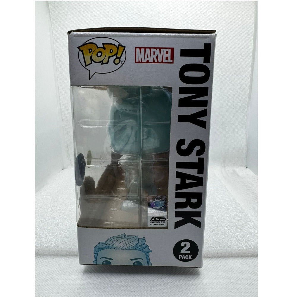 Morgan Stark & Tony Stark popular Glow/Dark Funko Pop