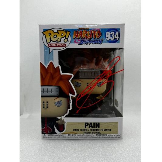 Funko POP! Pain - Naruto Shippuden #934 - Signed by Troy Baker at MEFCC 2024 Abu Dhabi - UAE