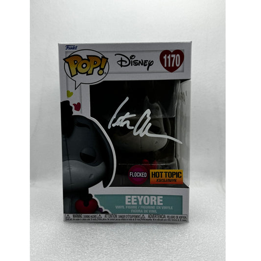Funko Pop! Eeyore #1170 - Disney Flocked + Hot Topic Exclusive - Signed by Peter Cullen JSA#AS36300 At MEFCC 2024 UAE Abu Dhabi