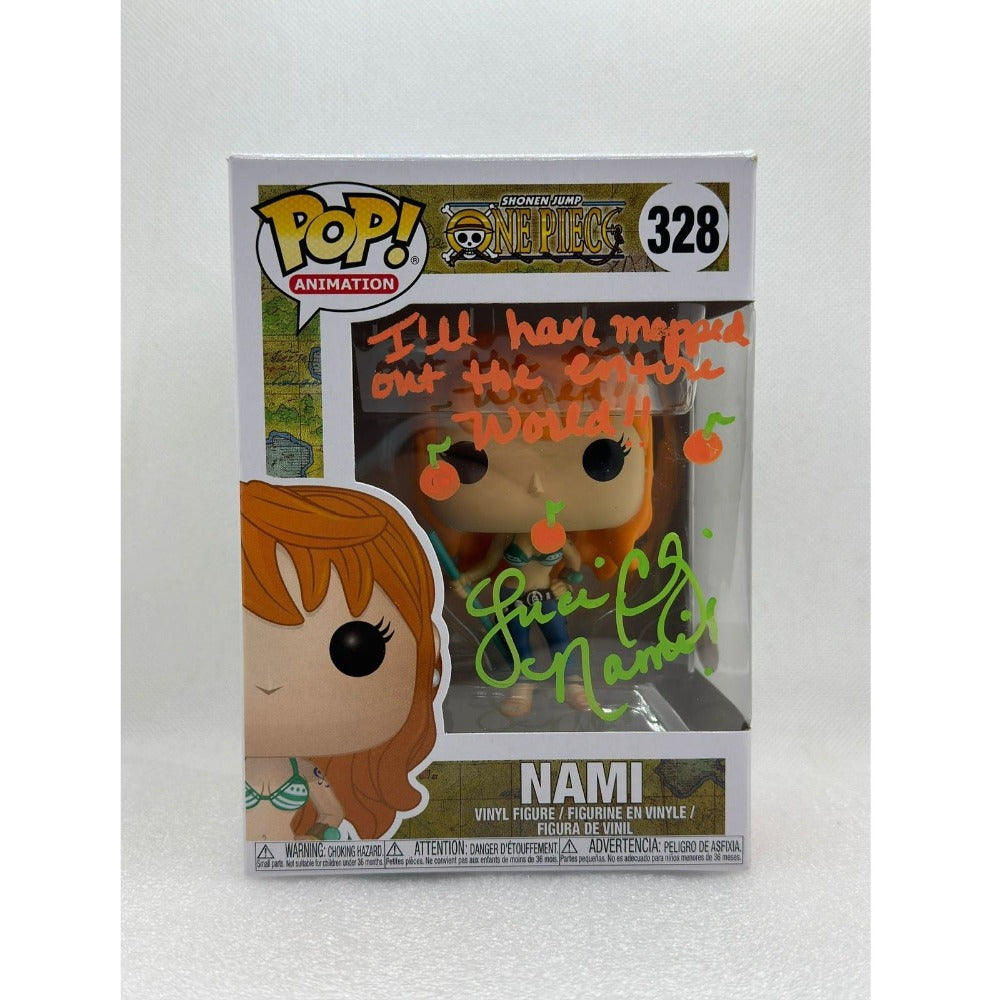 Funko Pop Signed Nami - outlets Luci Christain - Certified