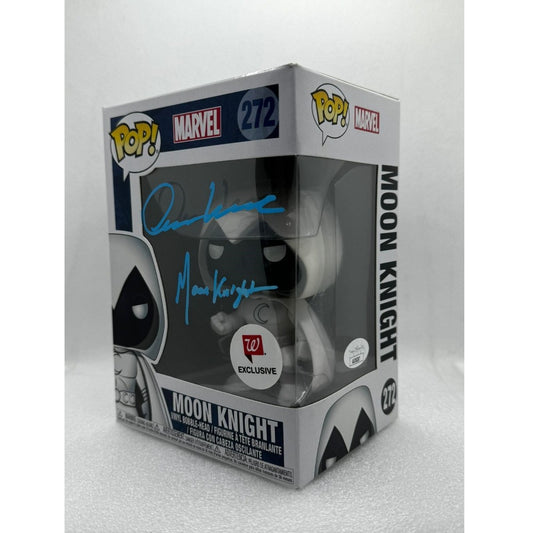 Funko Pop! Moon Knight #272 Marvel - W Exclusive - Signed by Oscar Isaac at MEFCC 2024 Abu Dhabi UAE JSA