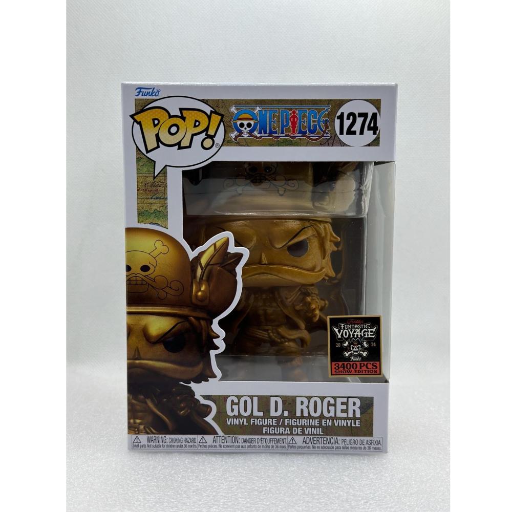 Funko POP! Gol D. Roger  - One Piece #1274 - Funko Funtastic Voyage 2024 - 3400 pcs only