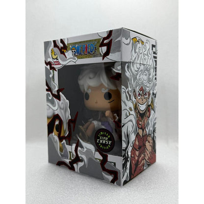 Funko Pop! Luffy Gear 5 #1607 Glow Chase One Piece - Custom Paint Art