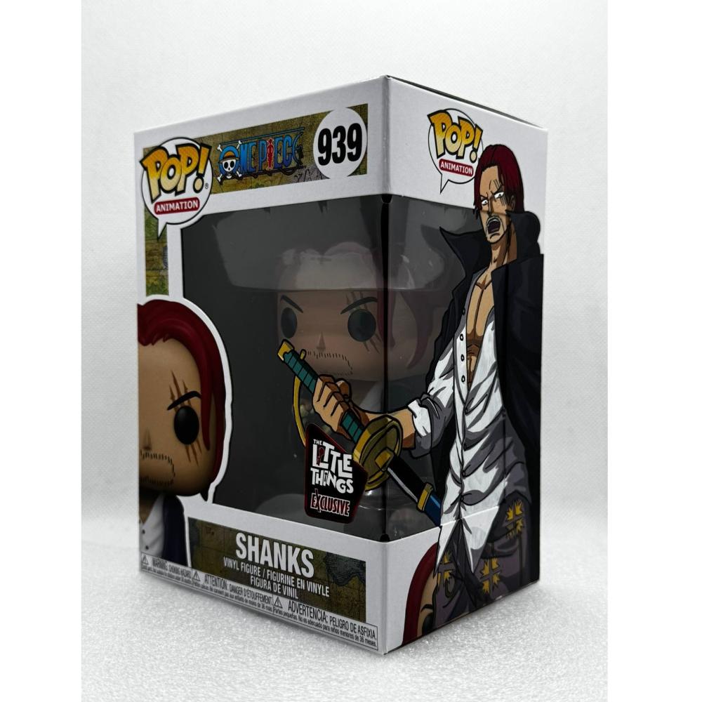 Funko POP! Shanks - One Piece #939 Little Things Exclusive - Custom Paint Art