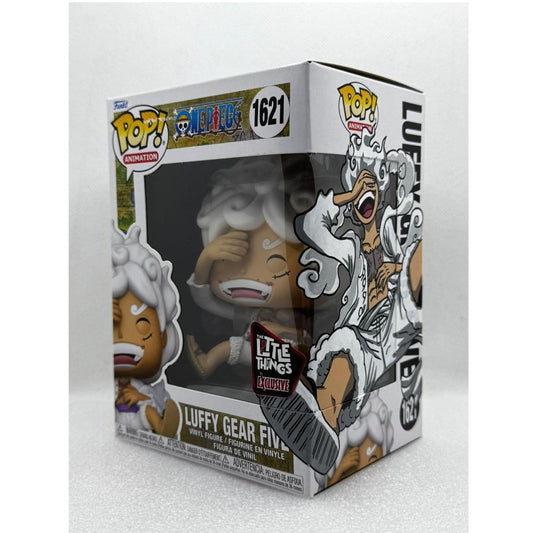 Funko POP! Luffy Gear Five - One Piece #1621 Little Things Exclusive - Custom Paint Art