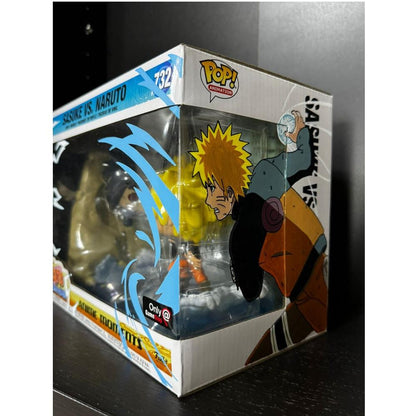 Funko Pop! Sasuke Vs Naruto - Naruto Shippuden #732 Gamestop Exclusive - Custom Paint Art