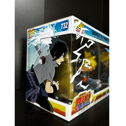 Funko Pop! Sasuke Vs Naruto - Naruto Shippuden #732 Gamestop Exclusive - Custom Paint Art