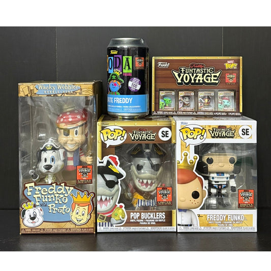 Funko POP! SDCC 2024 Funtastic Voyage Collector Box as per picture