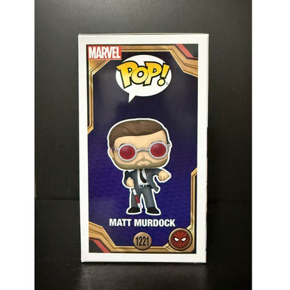 Funko Pop! Matt Murdock - Marvel #1221 - Comic Stop Exclusive UAE Dubai - Signed by Charlie Cox at MEFCC 2025 with JSA