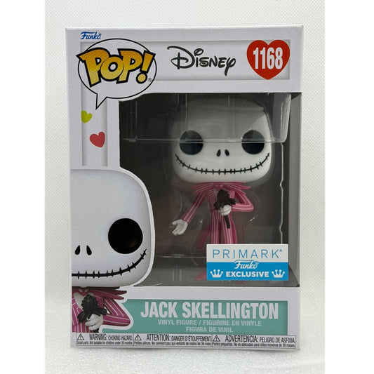 Funko pop! Jack Skellington  - Disney #1168 - Primark exclusive with barcode