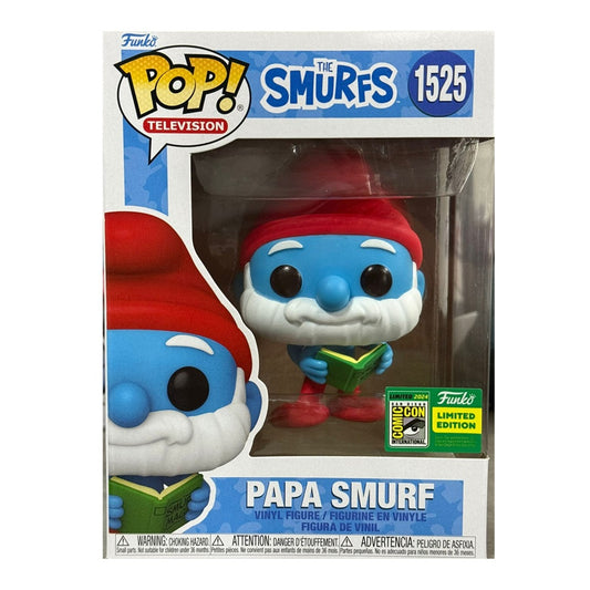 Funko pop! Papa Smurf - The Smurfs #1525 SSDC exclusive 2024