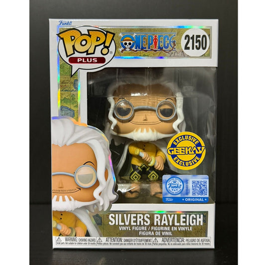 Funko Pop! : One Piece - Silvers Rayleigh #2150 Geekay Exclusive