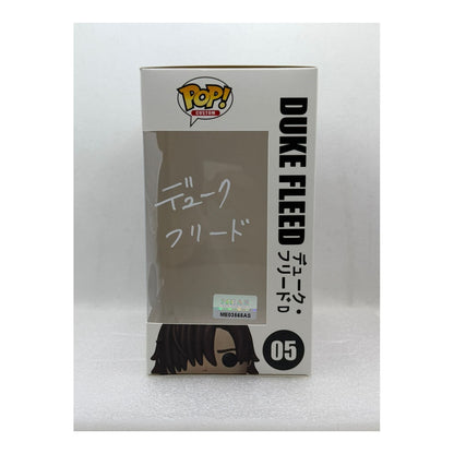 Custom Pop by MU ! Duke Fleed - Grendizer U #05 - Signed by Japanese Voice Actor JVA Miyu Irino with MEAS Authentication- Box only