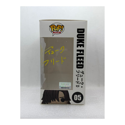 Custom Pop by MU ! Duke Fleed - Grendizer U #05 - Signed by Japanese Voice Actor JVA Miyu Irino with MEAS Authentication- Box only