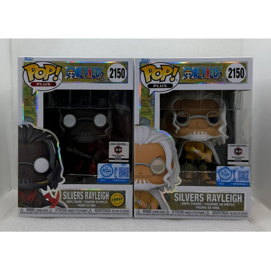 Bundle Funko Pop! : Silvers Rayleigh #2150 One Piece -  chase bundle Chalice Pre Release Exclusive