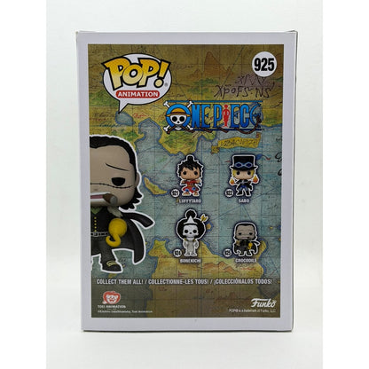 Funko Pop! Crocodile - One Piece #925 Signed by English Voice Actor EVA John Swasey