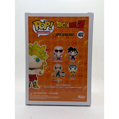 Funko Pop! Super Saiyan Broly - Dragon Ball Z #402 - San Diego Comic Con 2018 Exclusive Signed By Japanese Voice Actor JVA Bin Shimada with JSA