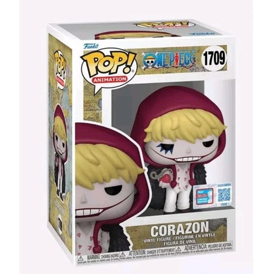 Funko POP! Corazon - One piece #1709 New York 2024 shared sticker