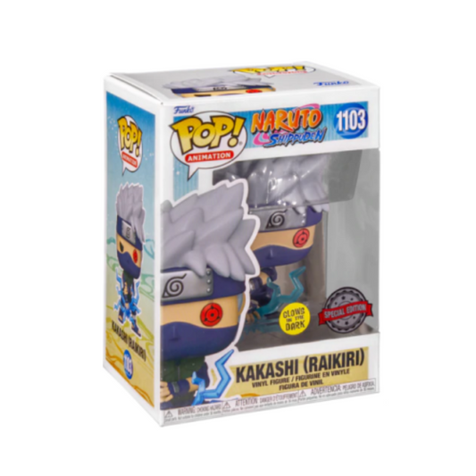 Funko POP! Kakashi(Raikiri) - Naruto Shippuden #1103 Special Edition + Glow in the Dark