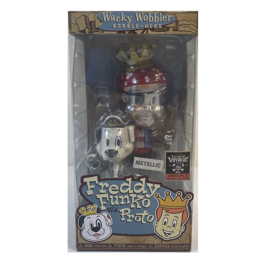 Funko Wacky Wobbler Metallic Pirate Freddy with Proto LE 3400