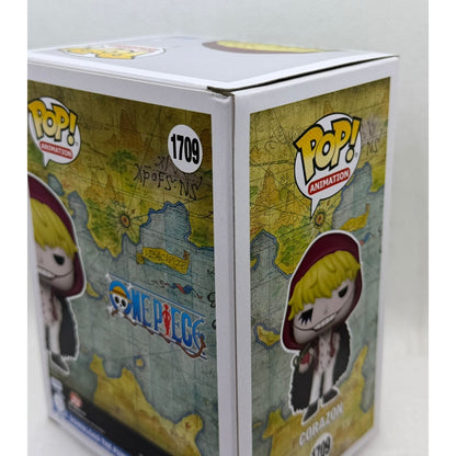Funko POP! Corazon - One piece #1709 New York Comic Con 2024 sticker condition 9/10 - Signed by JVA Kōichi Yamadera - JSA