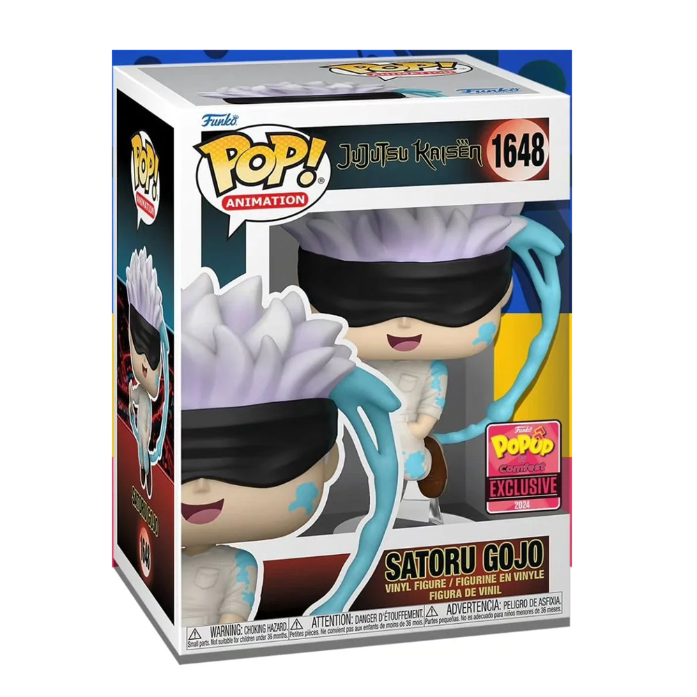Funko Pop! Satoru Gojo - Jujutsu Kaisen #1648 - Popup by Comfest exclusive - condition 9/10