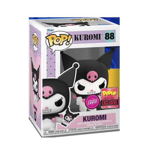 Bundle - Funko POP! Kuromi #88 Flocked Chase - POP UP by Comfest Exclusive 2024