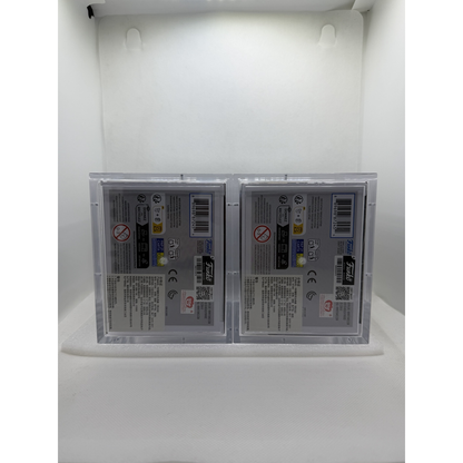 Chase Bundle Funko Pop! Rob Lucci with Hattori - One Piece #1997 china poplife barcode chase + common - Chase Signed by Japanese Voice Actor Tomokazu Seki with MEAS Authentication