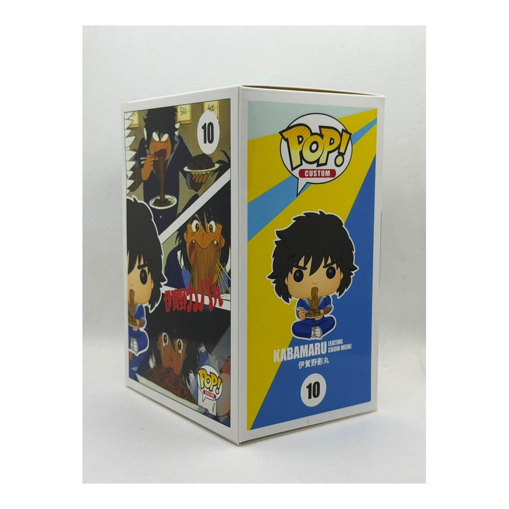 Custom Pop by MU! Kabamaru (Eating Chow Mein) - Signed by Japanese Voice Actor JVA Ryūsei Nakao with MEAS authentication