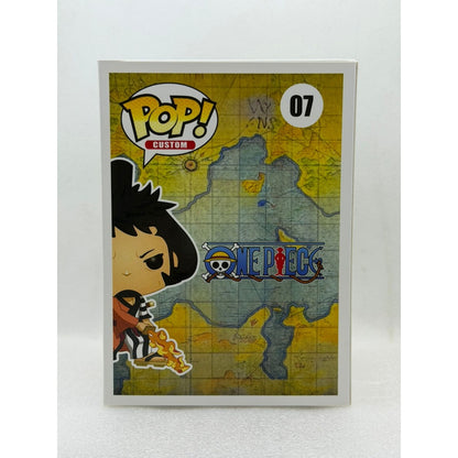 Custom Pop by MU ! Kin'emon - One Piece #07 - Signed by Japanese Voice Actor JVA Kenyu Horiuchi with JSA - Box only