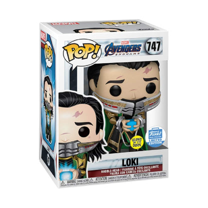 Funko POP! Loki - Avengers Endgame #747 Funko Limited Edition + GITD - Signed by Tom Hiddleston at Comfest 2024 Kuwait
