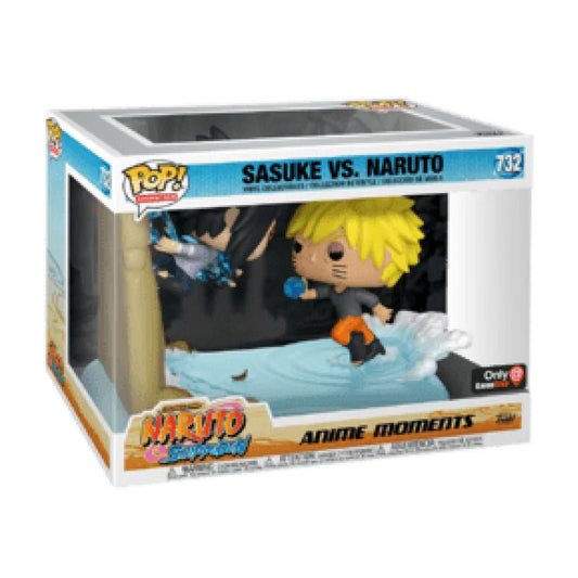 Funko Pop! Sasuke Vs Naruto - Naruto Shippuden #732 Gamestop Exclusive