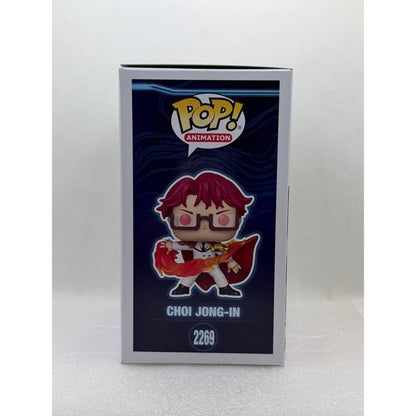 Funko POP! Choi Jong-In - Solo Leveling #2269 Signed by JVA Daisuke Hirakawa at Animenia Abu Dhabi 2026 - PSA