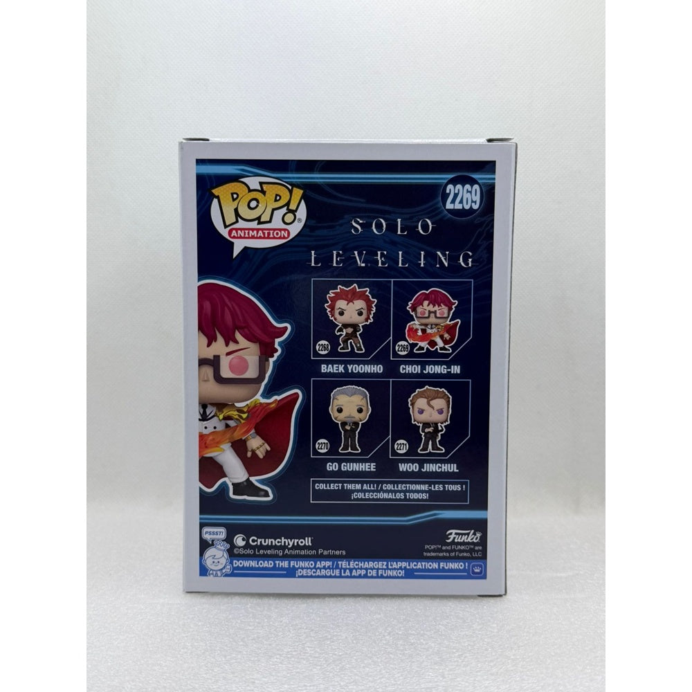 Funko POP! Choi Jong-In - Solo Leveling #2269 Signed by JVA Daisuke Hirakawa at Animenia Abu Dhabi 2026 - PSA