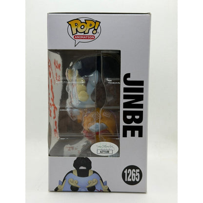 Funko Pop! Jinbe - One Piece #1265 - Signed by Japanese voice actor JVA Katsuhisa Hōki with JSA