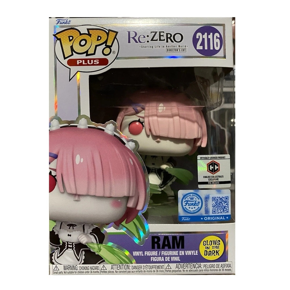 Funko POP! Ram - Re:Zero #2116 - Chalice Exclusive - PR Pre Release