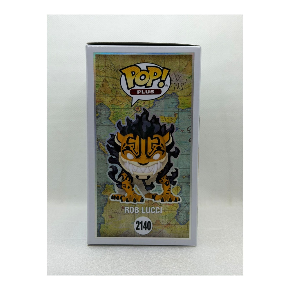 Funko Pop ! Rob Lucci - One Piece #2150 New York Comic Con 2025 sticker - Signed by Japanese Voice Actor JVA Tomokazu Seki with MEAS Authentication (Copy)